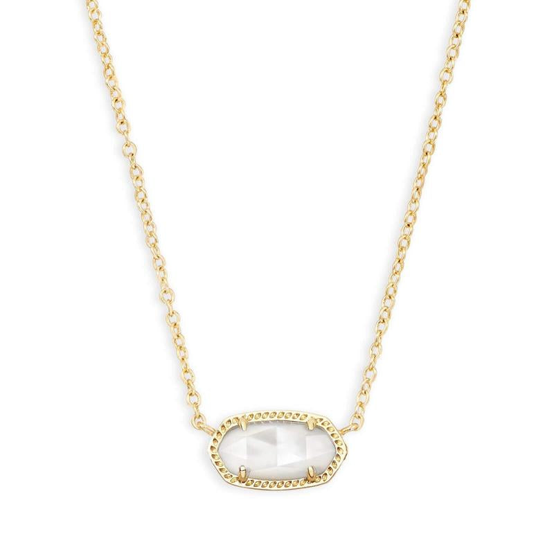 2024 Kendrascott Elisa Women'S Pendant Necklace, Gold Plated Fashion Jewelry, Perfect Accessory for Celebrations or an Exquisite Christams Gift for the Special Woman in Your Life Kendra Scott Necklace