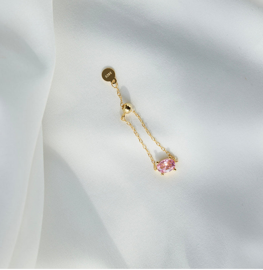 Dainty Pink Gemstone  Ring 