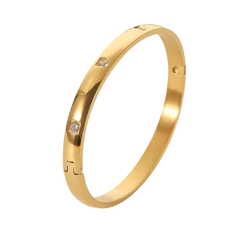  Zirconia Bangle