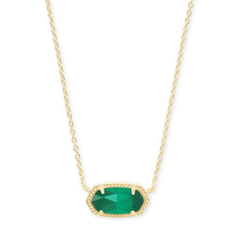 2024 Kendrascott Elisa Women'S Pendant Necklace, Gold Plated Fashion Jewelry, Perfect Accessory for Celebrations or an Exquisite Christams Gift for the Special Woman in Your Life Kendra Scott Necklace