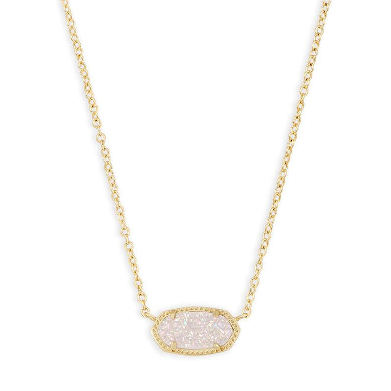 2024 Kendrascott Elisa Women'S Pendant Necklace, Gold Plated Fashion Jewelry, Perfect Accessory for Celebrations or an Exquisite Christams Gift for the Special Woman in Your Life Kendra Scott Necklace