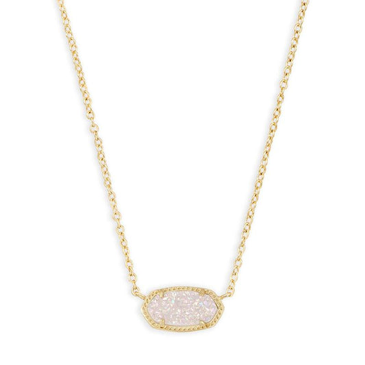 2024 Kendrascott Elisa Women'S Pendant Necklace, Gold Plated Fashion Jewelry, Perfect Accessory for Celebrations or an Exquisite Christams Gift for the Special Woman in Your Life Kendra Scott Necklace