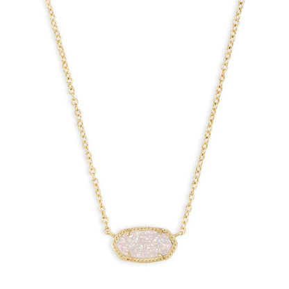 2024 Kendrascott Elisa Women'S Pendant Necklace, Gold Plated Fashion Jewelry, Perfect Accessory for Celebrations or an Exquisite Christams Gift for the Special Woman in Your Life Kendra Scott Necklace