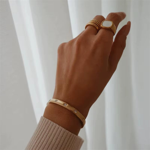  Zirconia Bangle