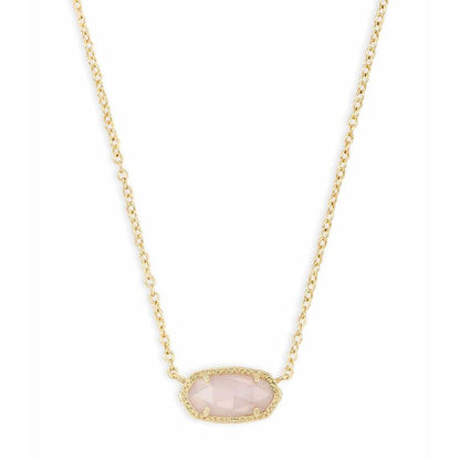 2024 Kendrascott Elisa Women'S Pendant Necklace, Gold Plated Fashion Jewelry, Perfect Accessory for Celebrations or an Exquisite Christams Gift for the Special Woman in Your Life Kendra Scott Necklace